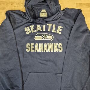 Fanatics Men's Blue Seattle Seahawks Hoodie. Size 4XL/ NWT